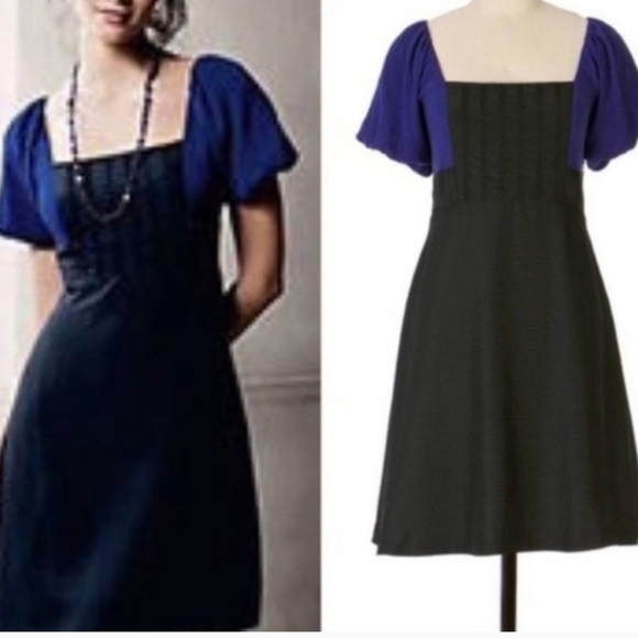 Moulinette Soeurs Anthropologie Silk Bolero Dress - Picture 4 of 14